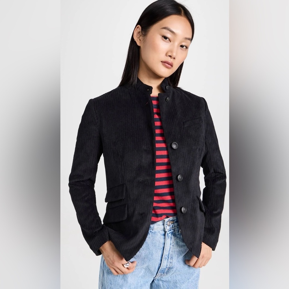 rag & bone Slade Corduroy Blazer Black Size 00